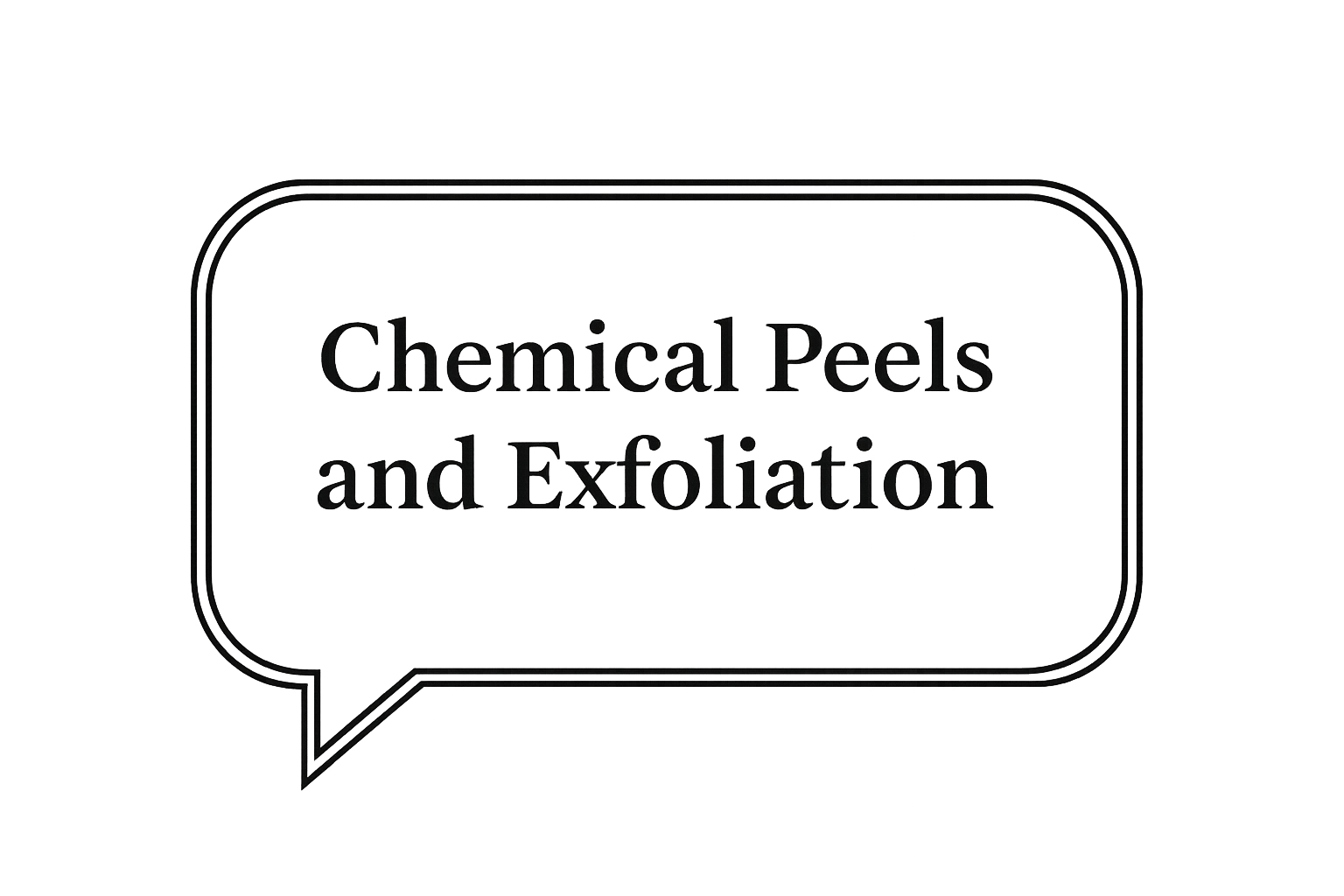 Let's talk chemical peels and chemical exfoliation