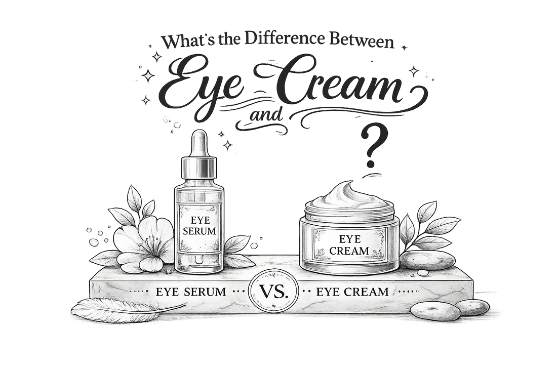 What’s the Difference Between Eye Serum and Eye Cream?
