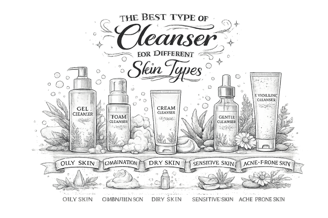 The Best Type of Cleanser for Different Skin Types