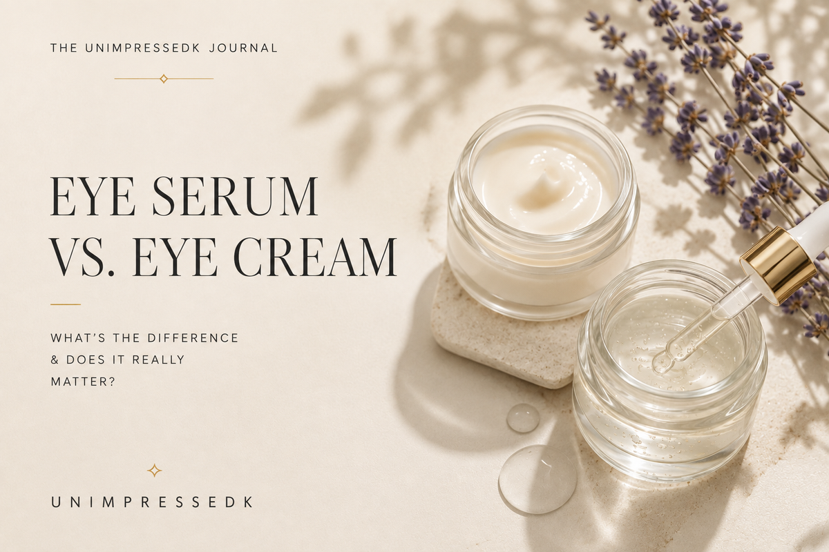 What’s the Difference Between Eye Serum and Eye Cream?