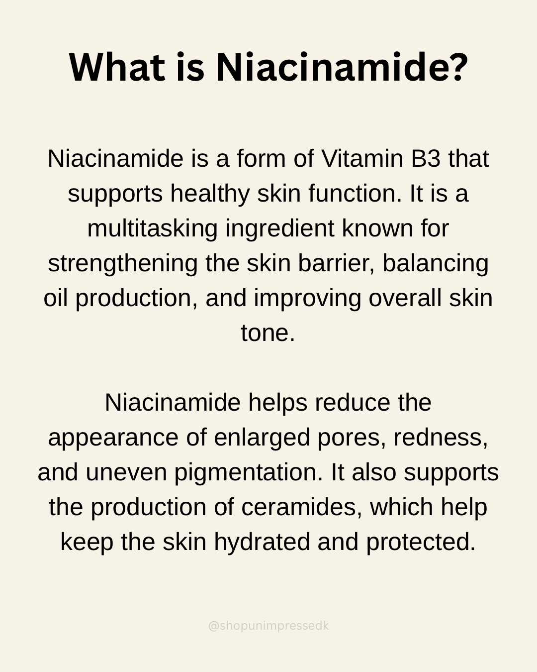 What is Niacinamide