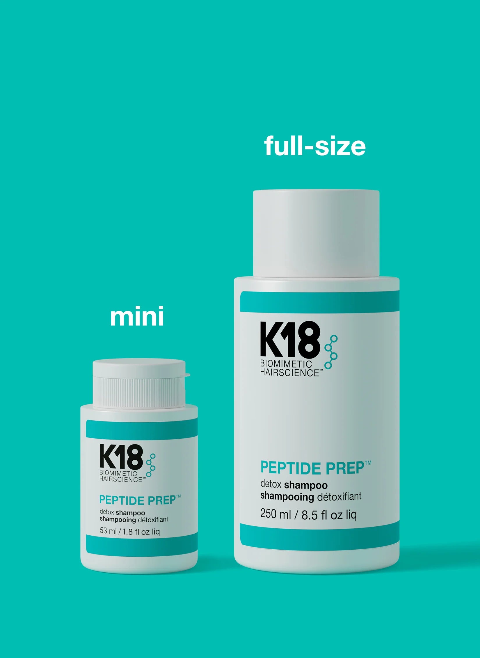 K18 Peptide Prep Detox Shampoo $40 USD