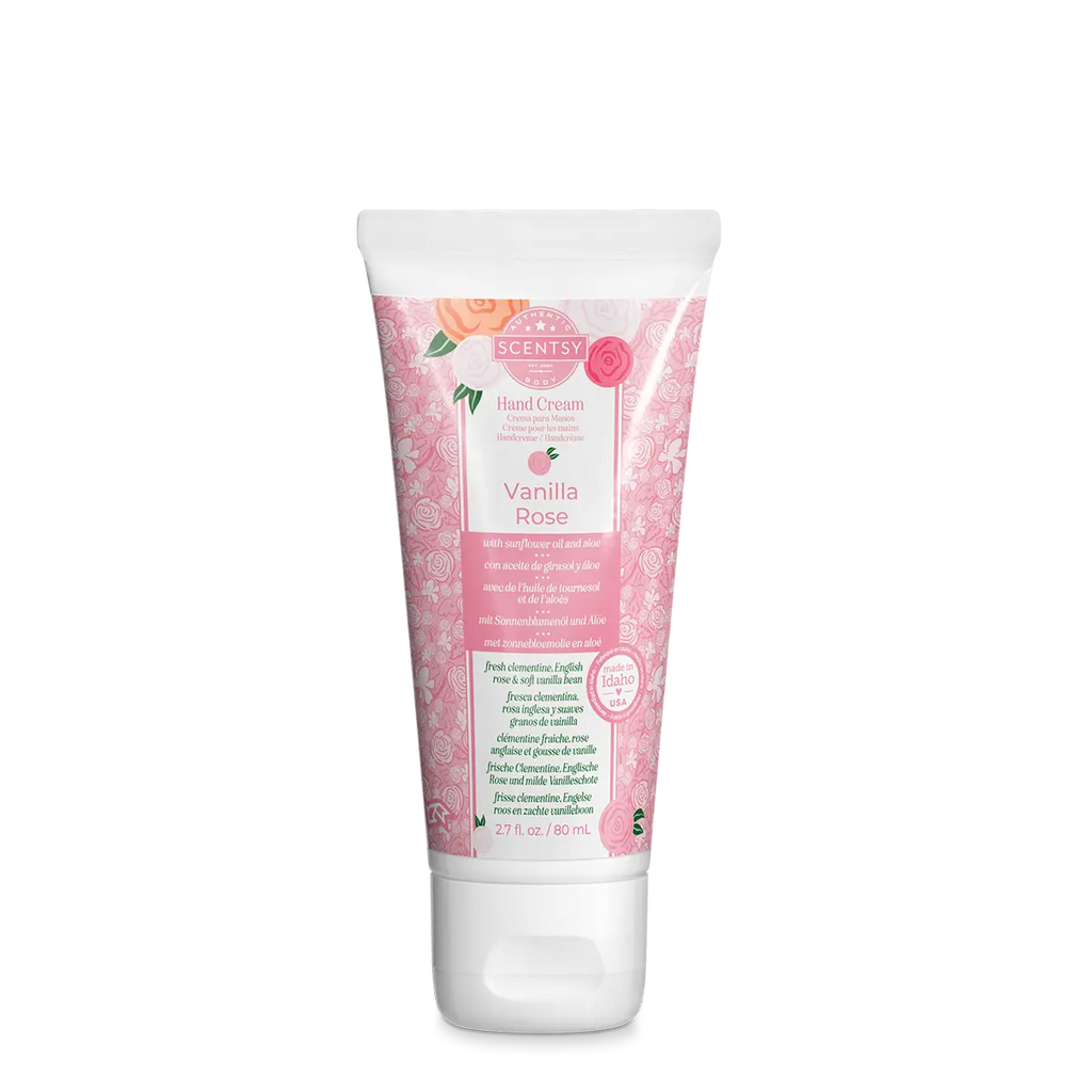 Scentsy Vanilla Rose Healthy Hands Bundle $20 usd 🧁 🌹