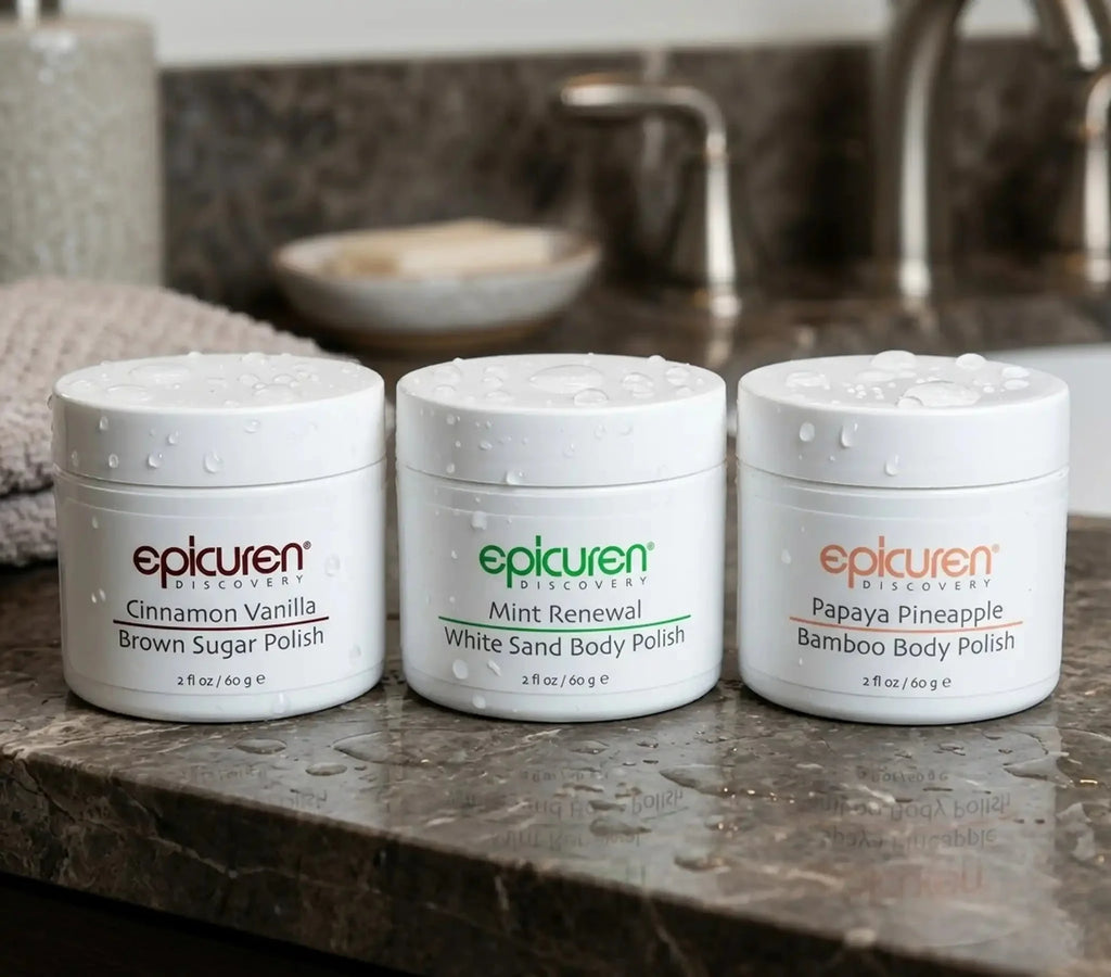 Epicuren Papaya Pineapple Bamboo Body Polish