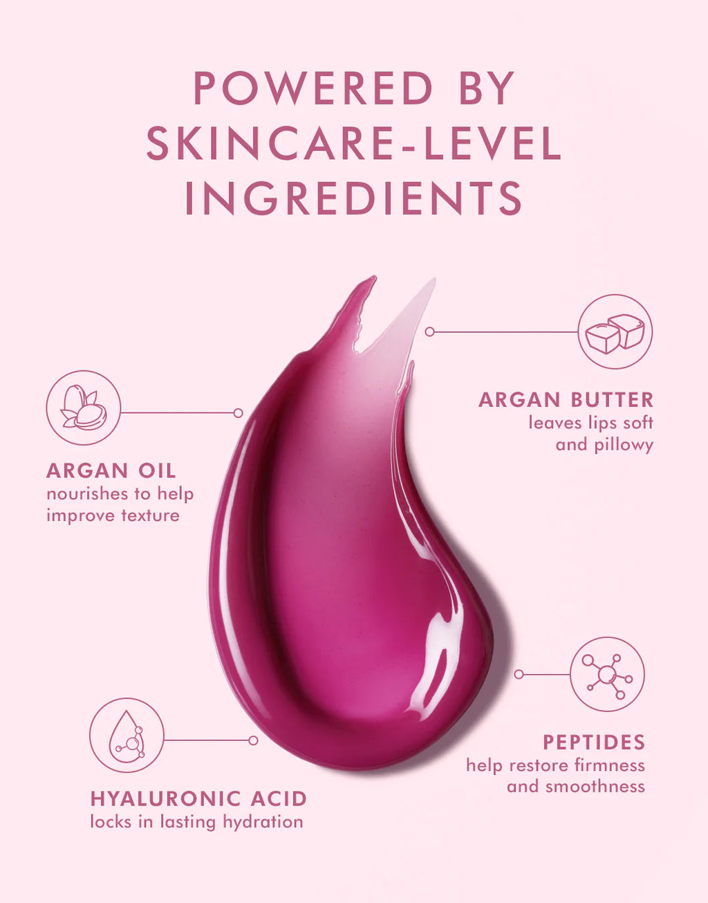 New MoroccanOil Berry Pomegranate Argan Butter Lip Balm $22 usd