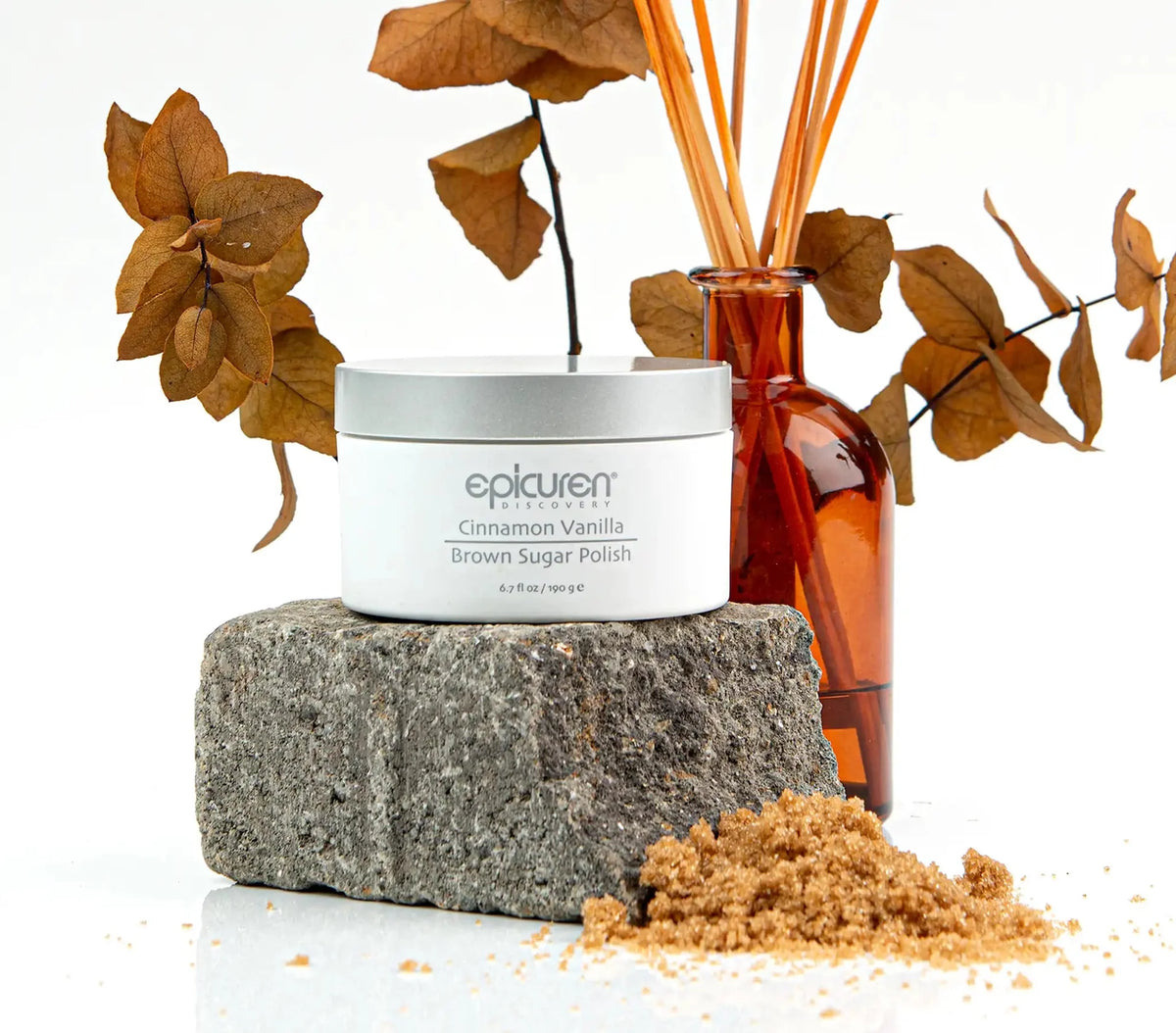 Epicuren Cinnamon Vanilla Brown Sugar Polish