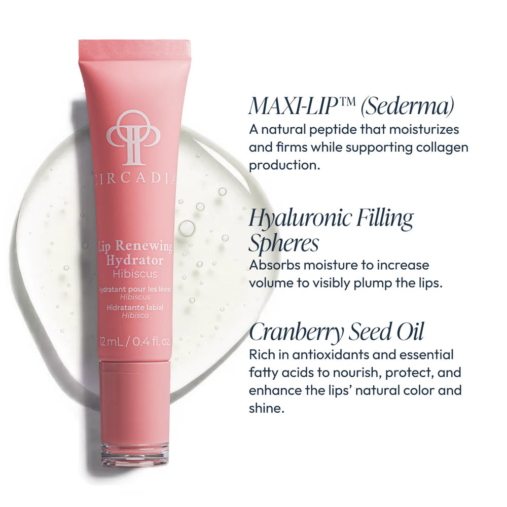Circadia Lip Renewing Hydrator - Hibiscus $18 USD 💋🌺
