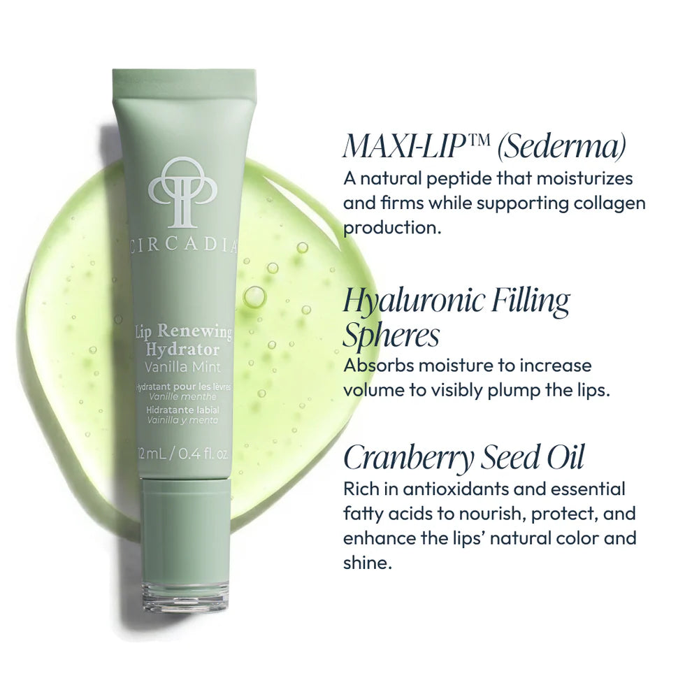 Circadia Lip Renewing Hydrator- Vanilla Mint $18 USD 💋🍨