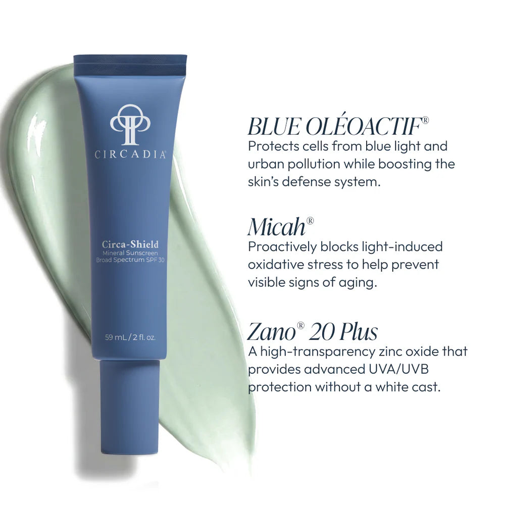 Circadia Circa-Shield Mineral Sunscreen SPF 30  $58 USD 🌞