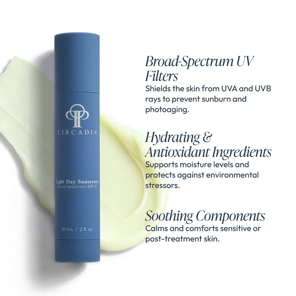 Circadia Light Day Sunscreen Broad Spectrum SPF 37  $52 USD 🌞
