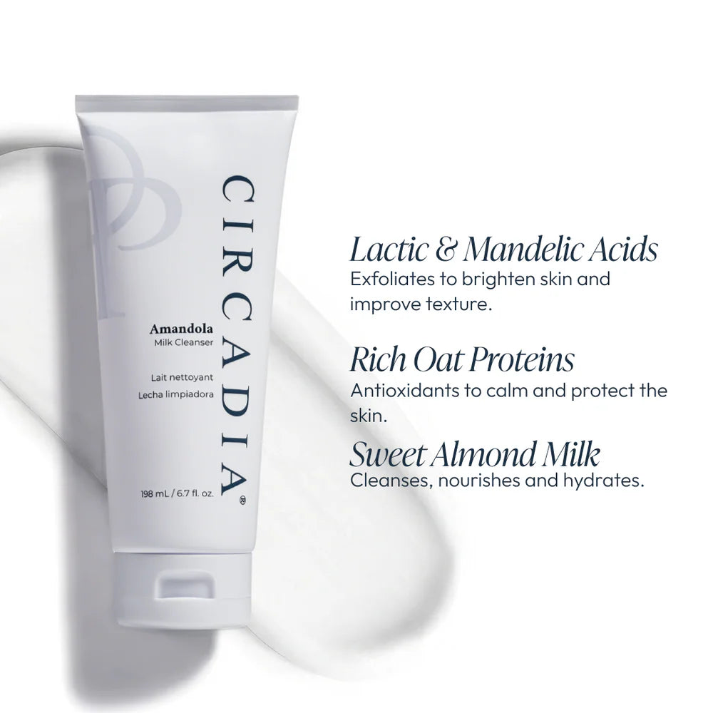 Circadia Amandola Milk Cleanser (starting at $18 USD)