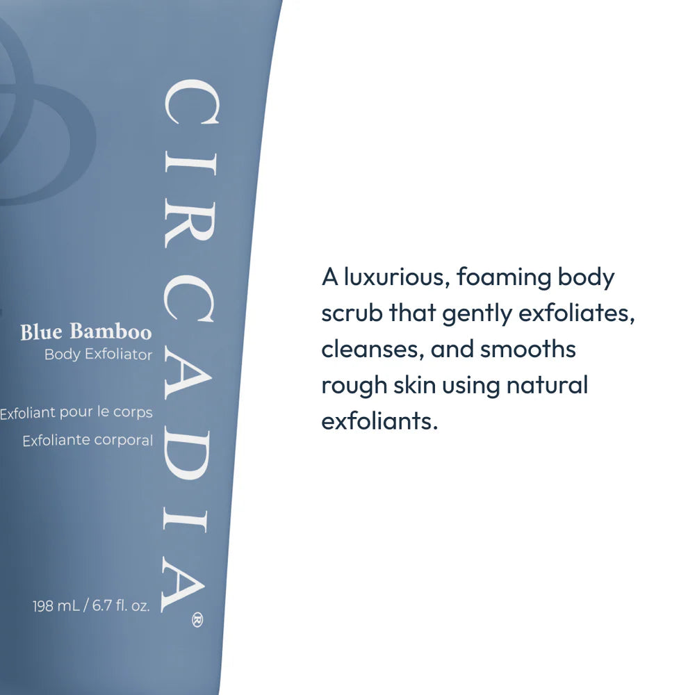 Circadia Blue Bamboo Body Exfoliator (starting at $42 USD)