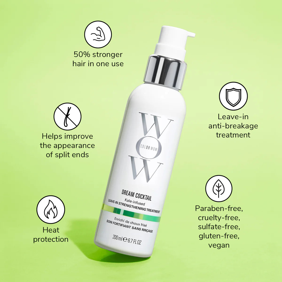 ColorWow Dream Cocktail Kale-Infused Leave-in Treatment $28 USD
