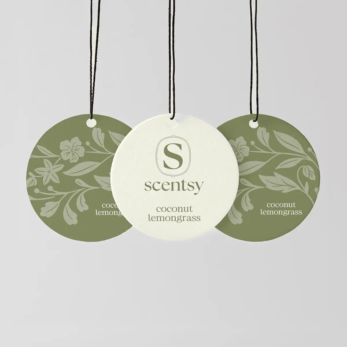 Scentsy Circles Coconut Lemongrass 3pak $20 USD