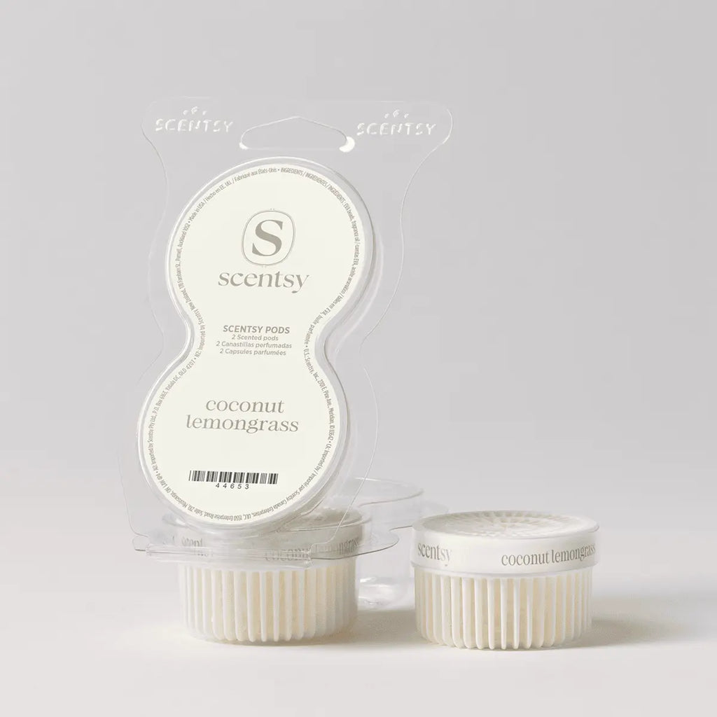 Scentsy Pods Coconut Lemongrass 2 pack $25 USD
