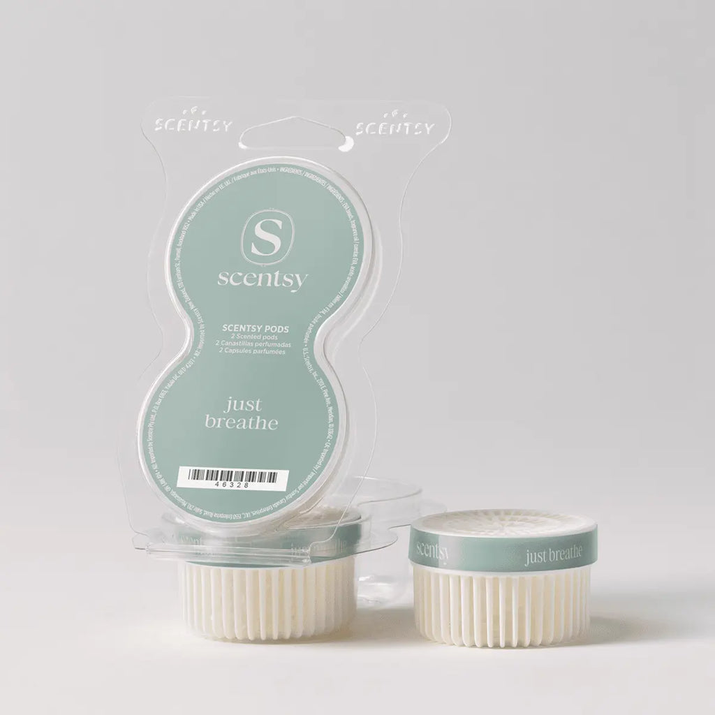 Scentsy Pods Just Breathe 2 pack $25 USD