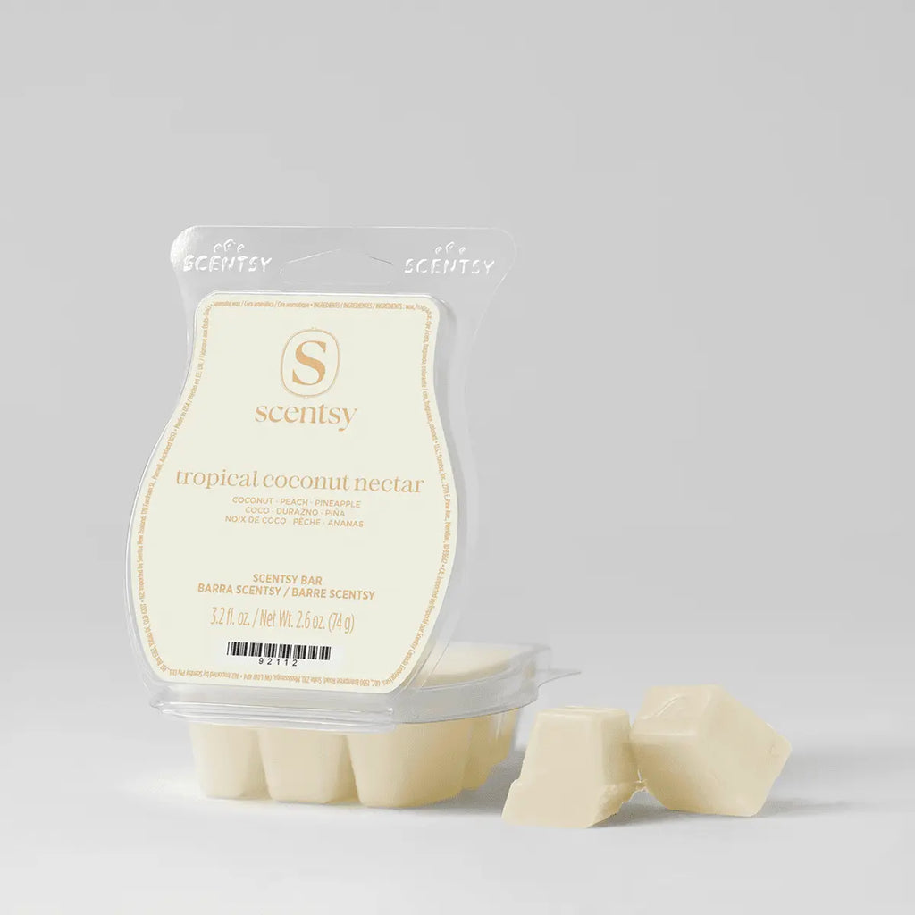 Tropical Coconut Nectar Scentsy Wax Bar $12 USD