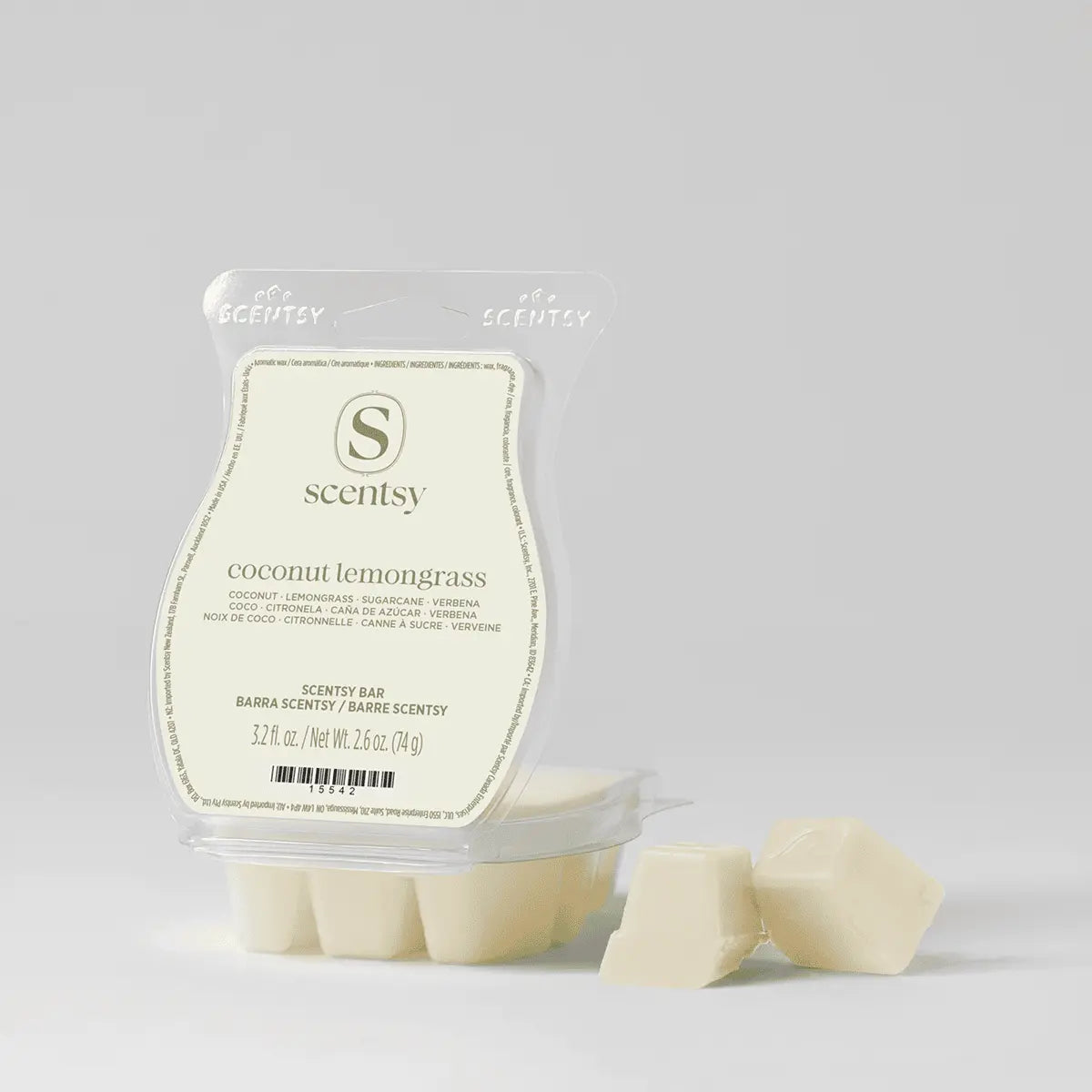 Coconut Lemongrass Scentsy Wax Bar $12 USD