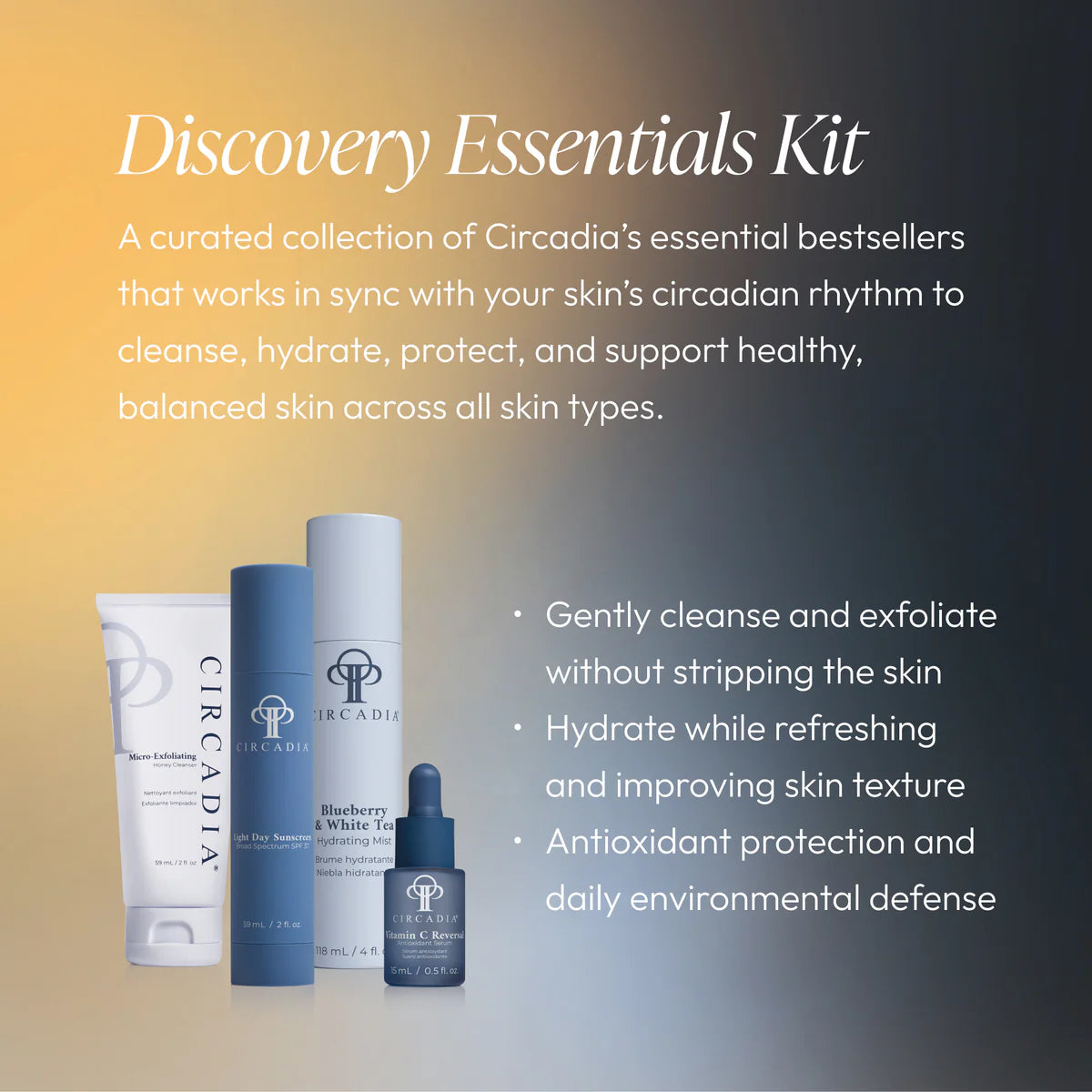 Circadia Discovery Essentials Kit $170 USD