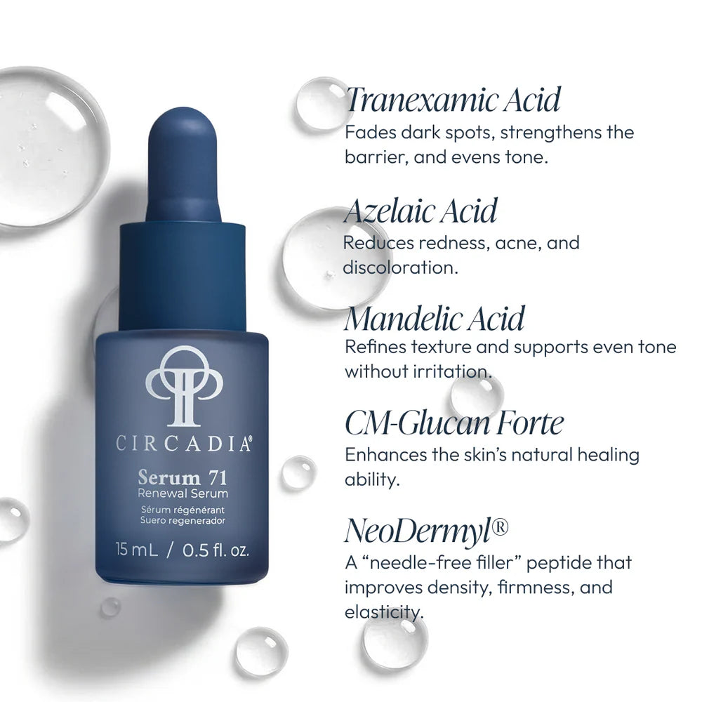 Circadia Facial Serum 71 $67 usd