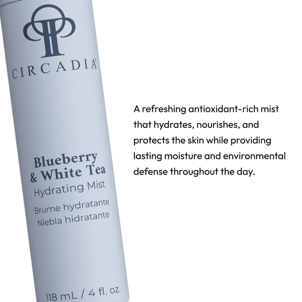 Circadia Blueberry & White Tea Hydrating Facial Mist $34 usd