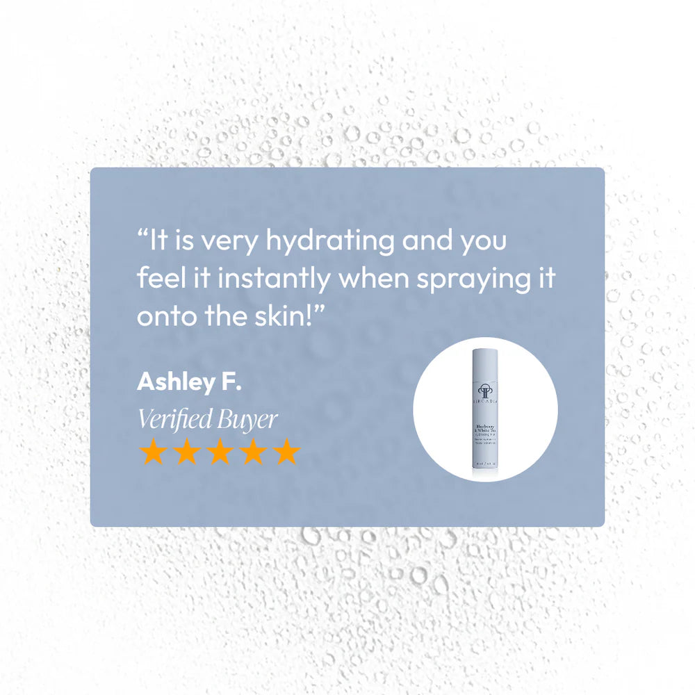 Circadia Blueberry & White Tea Hydrating Facial Mist $34 usd
