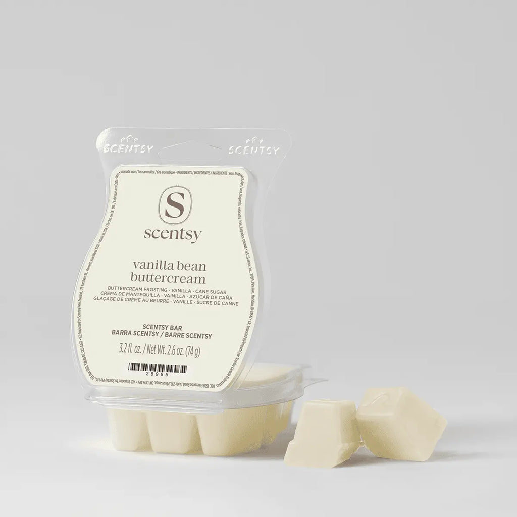 Scentsy Vanilla Bean Buttercream Wax Bar $15 USD
