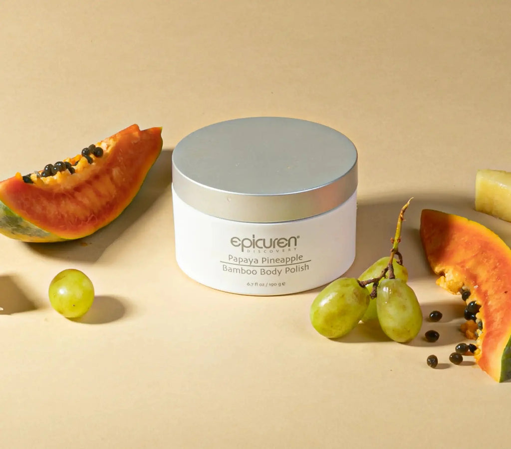 Epicuren Papaya Pineapple Bamboo Body Polish